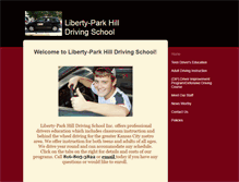 Tablet Screenshot of libertydrivingschool.org